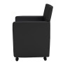 Esszimmerstühle 4 Einheiten aus schwarzem Kunstleder von vidaXL, Essstühle - Ref: Foro24-160183, Preis: 564,68 €, Rabatt: %