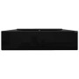 Lavabo rectangular cerámica orificio de grifo negro 60x46 cm de vidaXL, Lavabos - Ref: Foro24-140687, Precio: 105,48 €, Descu...
