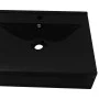 Rectangular ceramic sink with black tap hole 60x46 cm by vidaXL, Sinks - Ref: Foro24-140687, Price: 85,10 €, Discount: %