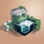 Ubbink Snowfall Wasserfall-Set 60 cm mit LED-Licht aus Edelstahl von Ubbink, Brunnen und Wasserfälle - Ref: Foro24-401387, Pr...