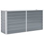 Hochbeet aus grau verzinktem Stahl, 160 x 40 x 77 cm von vidaXL, Töpfe und Pflanzgefäße - Ref: Foro24-44848, Preis: 64,88 €, ...