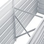 Raised garden bed gray galvanized steel 160x40x77 cm by vidaXL, Pots and planters - Ref: Foro24-44848, Price: 64,88 €, Discou...
