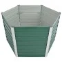 Arriate de jardín de acero galvanizado verde 129x129x77 cm de vidaXL, Maceteros y jardineras - Ref: Foro24-44857, Precio: 65,...