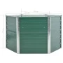 Arriate de jardín de acero galvanizado verde 129x129x77 cm de vidaXL, Maceteros y jardineras - Ref: Foro24-44857, Precio: 65,...