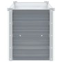 Gray galvanized steel garden bed 160x40x45 cm by vidaXL, Pots and planters - Ref: Foro24-44850, Price: 40,79 €, Discount: %