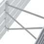 Graues Gartenbett aus verzinktem Stahl, 160 x 40 x 45 cm von vidaXL, Töpfe und Pflanzgefäße - Ref: Foro24-44850, Preis: 40,79...