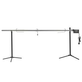 Automatic barbecue grill with stainless steel motor 207x45x81 cm by vidaXL, Barbecues - Ref: Foro24-44644, Price: 203,18 €, D...