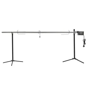Barbacoa grill automática motor acero inoxidable 207x45x81 cm de vidaXL, Barbacoas - Ref: Foro24-44644, Precio: 211,93 €, Des...
