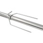 Barbacoa grill automática motor acero inoxidable 207x45x81 cm