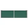 Galvanized green steel garden bed 160x40x45 cm by vidaXL, Pots and planters - Ref: Foro24-44851, Price: 41,87 €, Discount: %