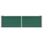 Grünes Gartenbett aus verzinktem Stahl 160x40x45 cm von vidaXL, Töpfe und Pflanzgefäße - Ref: Foro24-44851, Preis: 41,87 €, R...