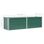 Grünes Gartenbett aus verzinktem Stahl 160x40x45 cm von vidaXL, Töpfe und Pflanzgefäße - Ref: Foro24-44851, Preis: 41,87 €, R...