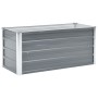 Graues Gartenbett aus verzinktem Stahl, 100 x 40 x 45 cm von vidaXL, Töpfe und Pflanzgefäße - Ref: Foro24-44854, Preis: 41,78...