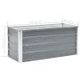 Gray galvanized steel garden bed 100x40x45 cm by vidaXL, Pots and planters - Ref: Foro24-44854, Price: 41,48 €, Discount: %