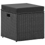 4-piece garden furniture set with black synthetic rattan cushions by vidaXL, Garden sets - Ref: Foro24-46105, Price: 477,47 €...