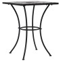 Black and white ceramic mosaic bistro table 60 cm by vidaXL, Garden tables - Ref: Foro24-46707, Price: 103,67 €, Discount: %