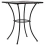 Black and white ceramic mosaic bistro table 60 cm by vidaXL, Garden tables - Ref: Foro24-46707, Price: 101,40 €, Discount: %
