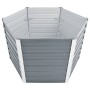 Graues Gartenbett aus verzinktem Stahl, 129 x 129 x 77 cm von vidaXL, Töpfe und Pflanzgefäße - Ref: Foro24-44856, Preis: 57,8...