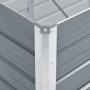 Graues Gartenbett aus verzinktem Stahl, 129 x 129 x 77 cm von vidaXL, Töpfe und Pflanzgefäße - Ref: Foro24-44856, Preis: 57,8...