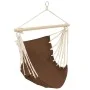 Hamaca Silla 100 x 80 cm Algodón Marrón de vidaXL, Hamacas - Ref: Foro24-40354, Precio: 34,24 €, Descuento: %