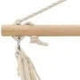 Hamaca Silla 100 x 80 cm Algodón Marrón de vidaXL, Hamacas - Ref: Foro24-40354, Precio: 34,24 €, Descuento: %