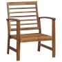 Gartenmöbel-Set 4-teilig aus massivem Akazienholz von vidaXL, Gartensets - Ref: Foro24-47282, Preis: 243,92 €, Rabatt: %