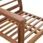 Gartenmöbel-Set 4-teilig aus massivem Akazienholz von vidaXL, Gartensets - Ref: Foro24-47282, Preis: 243,92 €, Rabatt: %