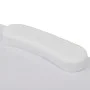 Folding manicure table with wheels white by vidaXL, Manicure tool sets - Ref: Foro24-110124, Price: 89,56 €, Discount: %