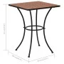 Terracotta ceramic mosaic coffee table 60 cm by vidaXL, Garden tables - Ref: Foro24-46705, Price: 111,84 €, Discount: %