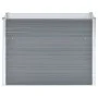 Arriate de jardín de acero galvanizado gris 100x40x77 cm de vidaXL, Maceteros y jardineras - Ref: Foro24-44852, Precio: 51,61...