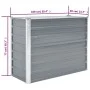 Arriate de jardín de acero galvanizado gris 100x40x77 cm de vidaXL, Maceteros y jardineras - Ref: Foro24-44852, Precio: 51,61...