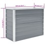 Graues Gartenbett aus verzinktem Stahl, 100 x 40 x 77 cm von vidaXL, Töpfe und Pflanzgefäße - Ref: Foro24-44852, Preis: 51,61...