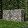 Gabionenwandkorb aus verzinktem Stahl 200x50x100 cm von vidaXL, Zaunpaneele - Ref: Foro24-142552, Preis: 102,35 €, Rabatt: %