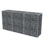 Gabion wall basket galvanized steel 200x50x100 cm by vidaXL, fence panels - Ref: Foro24-142552, Price: 94,20 €, Discount: %