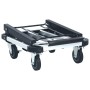 Carrito de transporte plegable de aluminio platead