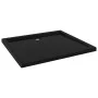 Rectangular black ABS shower tray 80x90 cm by vidaXL, Shower trays - Ref: Foro24-148917, Price: 109,98 €, Discount: %