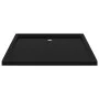 Rectangular black ABS shower tray 80x90 cm by vidaXL, Shower trays - Ref: Foro24-148917, Price: 109,98 €, Discount: %