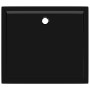 Rectangular black ABS shower tray 80x90 cm by vidaXL, Shower trays - Ref: Foro24-148917, Price: 107,71 €, Discount: %
