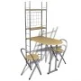 Folding Kitchen Bar Furniture Set with 2 Chairs by vidaXL, Furniture sets for kitchens and dining rooms - Ref: Foro24-241032,...