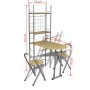 Folding Kitchen Bar Furniture Set with 2 Chairs by vidaXL, Furniture sets for kitchens and dining rooms - Ref: Foro24-241032,...