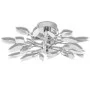 Ceiling lamp with crystal arms leaves white purple E14 by vidaXL, ceiling lights - Ref: Foro24-240980, Price: 33,41 €, Discou...