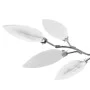 Ceiling lamp with crystal arms leaves white purple E14 by vidaXL, ceiling lights - Ref: Foro24-240980, Price: 33,41 €, Discou...