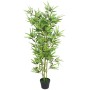 Artificial bamboo tree with pot 120 cm green by vidaXL, artificial flora - Ref: Foro24-244456, Price: 43,34 €, Discount: %