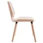 Dining chairs 2 units cream-colored synthetic leather by vidaXL, dining chairs - Ref: Foro24-287382, Price: 240,94 €, Discoun...