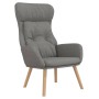Sillón de relax con taburete tela gris claro de vidaXL, Sillones - Ref: Foro24-3097750, Precio: 152,81 €, Descuento: %