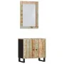 Conjunto de muebles de baño 2 piezas madera maciza reciclada de vidaXL, Muebles de baño - Ref: Foro24-3200635, Precio: 151,84...