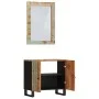 Badezimmermöbel-Set 2-teilig aus massivem Recyclingholz von vidaXL, Badezimmermöbel - Ref: Foro24-3200635, Preis: 152,06 €, R...
