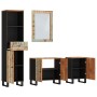 Conjunto de muebles de baño 4 piezas madera maciza reciclada de vidaXL, Muebles de baño - Ref: Foro24-3200643, Precio: 355,05 €