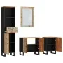 Conjunto de muebles de baño 4 piezas madera maciza reciclada de vidaXL, Muebles de baño - Ref: Foro24-3200643, Precio: 349,52...