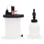 Purgador de frenos blanco y negro 3 l de vidaXL, Herramientas - Ref: Foro24-210779, Precio: 31,59 €, Descuento: %